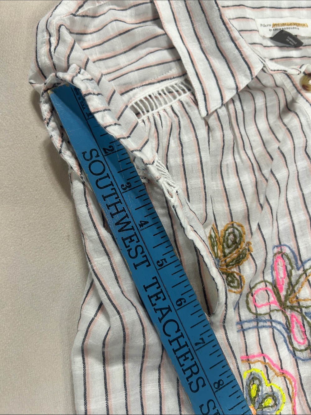 Anthropologie floral top - Picture 10 of 11
